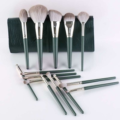 professional 14 pcs makeup brushes set brocha de maquillaje  Foundation Blush Brushe